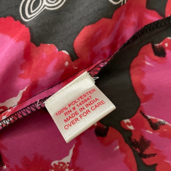 Floral hi-low Romper with tie belt and skirt. - Picture 10 of 12